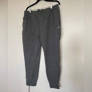GAIAM Men's Charcoal Gray Jogger Sweatpants